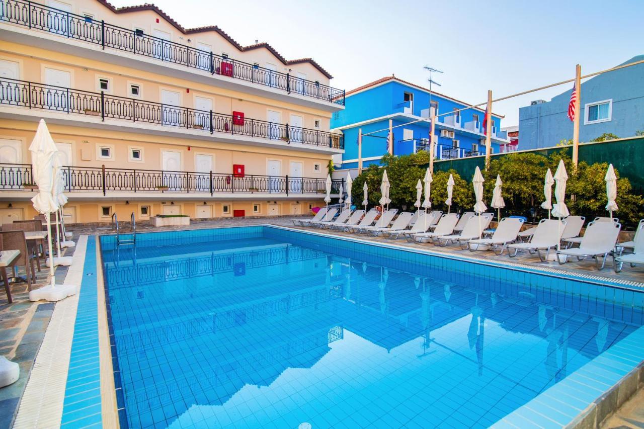 Playa Bay Hotel Zakynthos Laganas Bagian luar foto